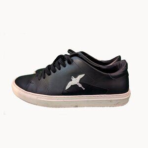 AXEL ARIGATO - Taped bird clean black sneakers - Sz 43
